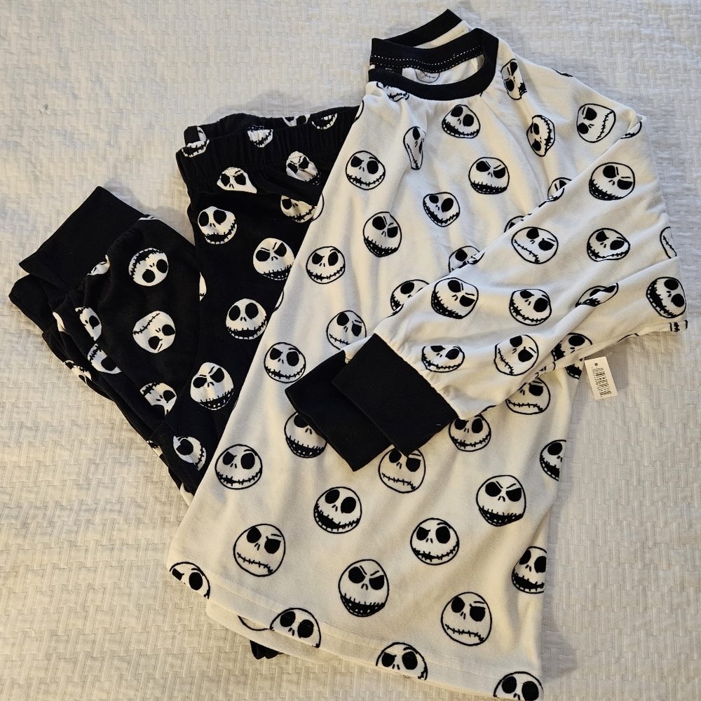 Disney Jack Skellington Pajamas Large